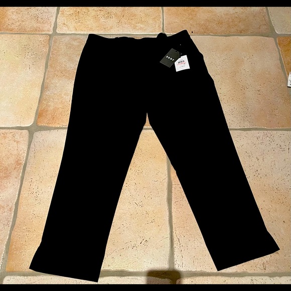 Dkny Pants - DKNY Black Rayon/Polyester Pants/size10